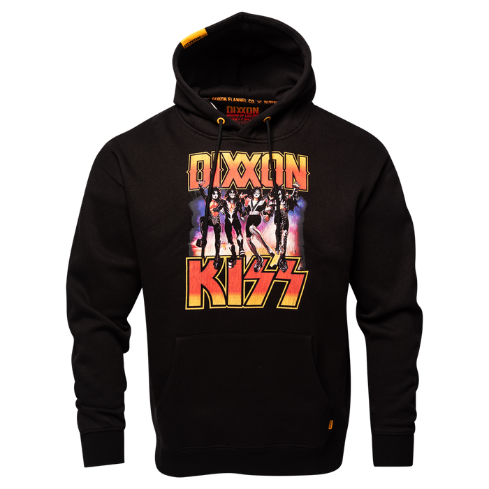 KISS Destroyer Pullover Hoodie - Black - Dixxon Flannel Co.