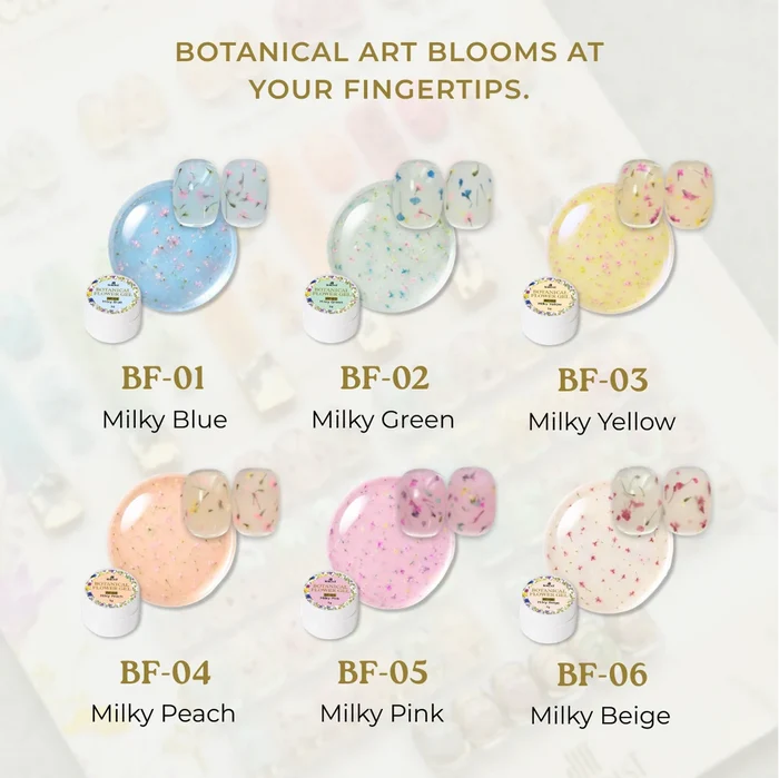 Kokoist Botanical Flower Gel Milky Beige, 5g Color Gel KOKOIST