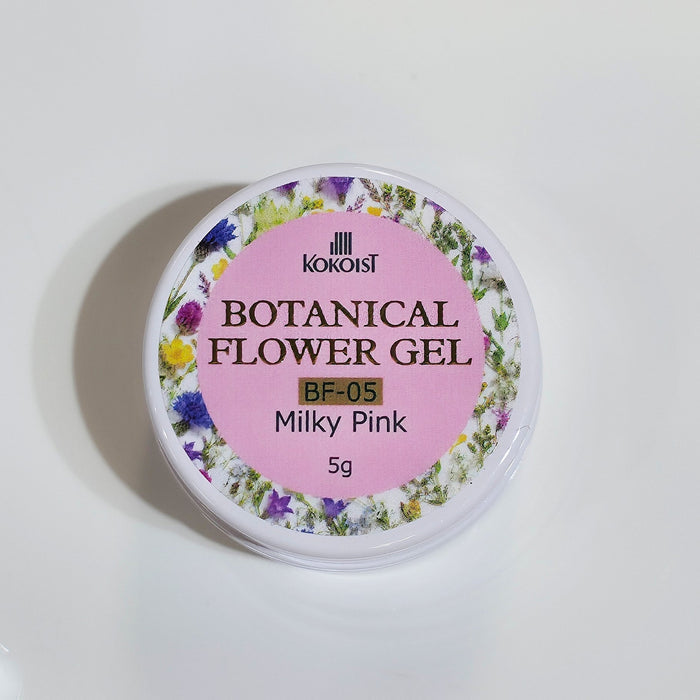 Kokoist Botanical Flower Gel Milky Pink, 5g Color Gel KOKOIST