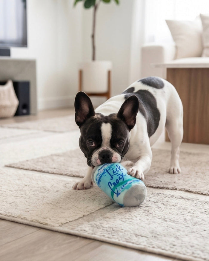 LickCroix Purebred Plush Squeaky Dog Toy - 2 Sizes