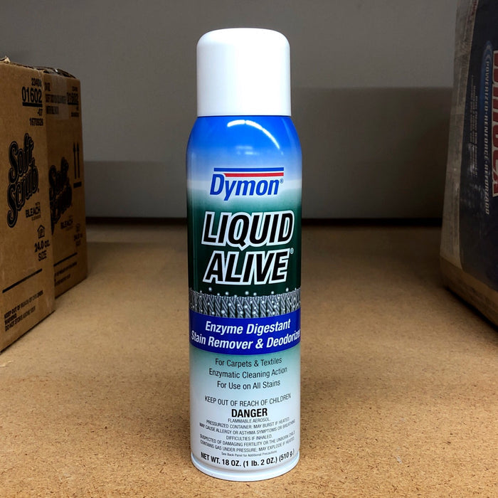 LIQUID ALIVE ENZYME CARPET SPOTTER/Deodorizer, 20 oz Aerosol Spray