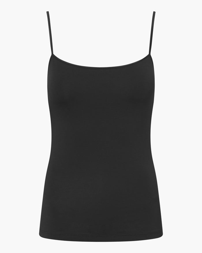 Black Camisole - Talco Long Camisole