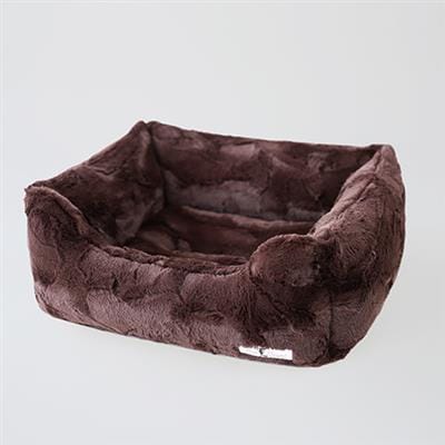 Hello Doggie Beds SM Luxe Dog Bed: Chocolate