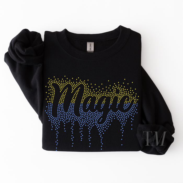 Magic Ombre Drip RHINESTONE TRANSFER