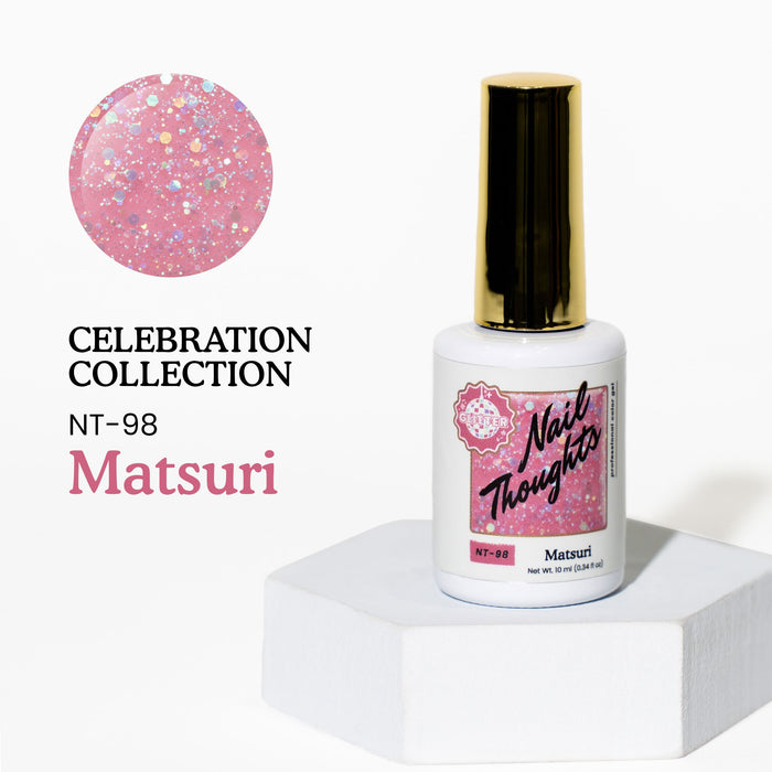 Nail thoughts NT-98 Matsuri NT Color Bottle Nail Thoughts