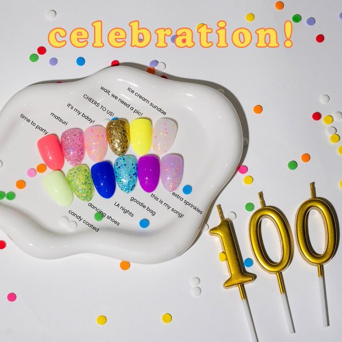 Nail Thoughts NT-99 It's my bday! NT Color Bottle Nail Thoughts