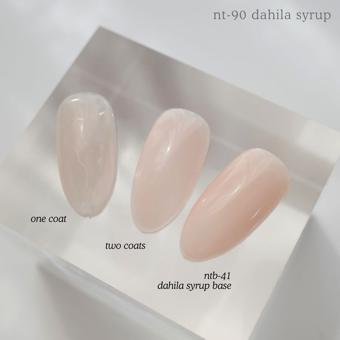 Nail thoughts NTB-41 Dahlia Syrup Base NTB Base Nail Thoughts