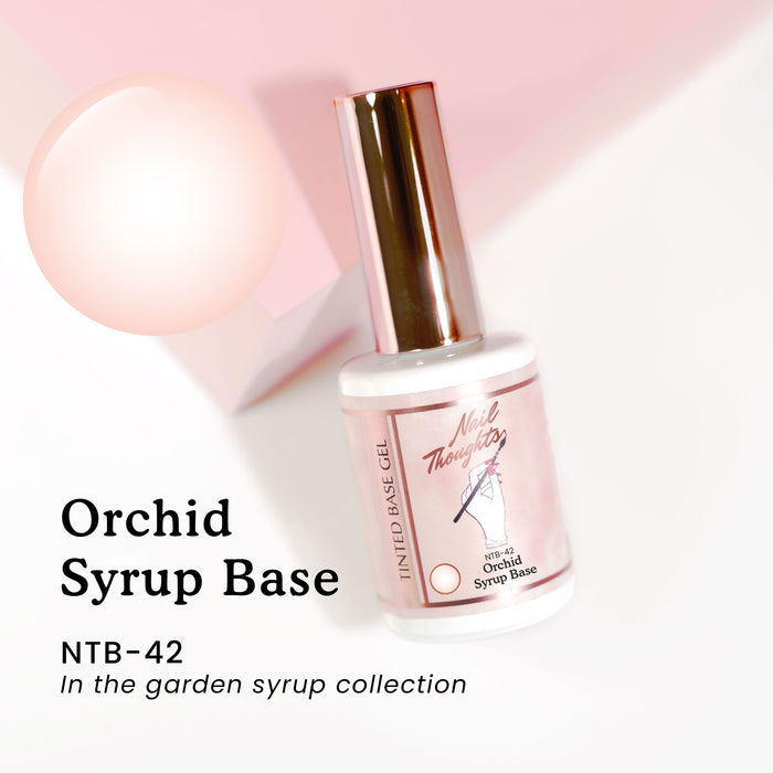Nail thoughts NTB-42 Orchid Syrup Base NTB Base Nail Thoughts