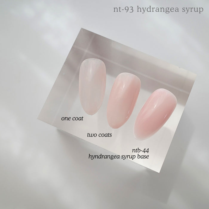 Nail thoughts NTB-44 Hydrangea Syrup Base NTB Base Nail Thoughts