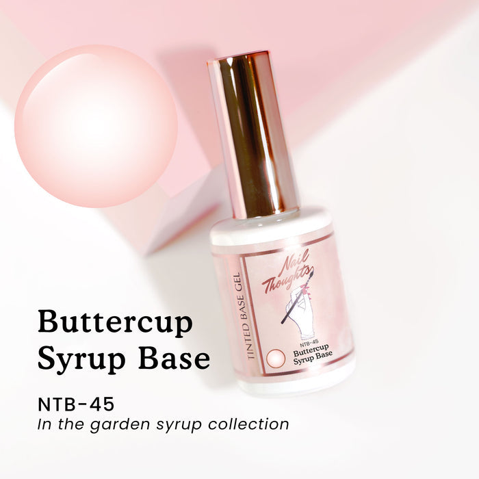 Nail thoughts NTB-45 Buttercup Syrup Base NTB Base Nail Thoughts