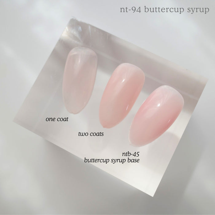 Nail thoughts NTB-45 Buttercup Syrup Base NTB Base Nail Thoughts
