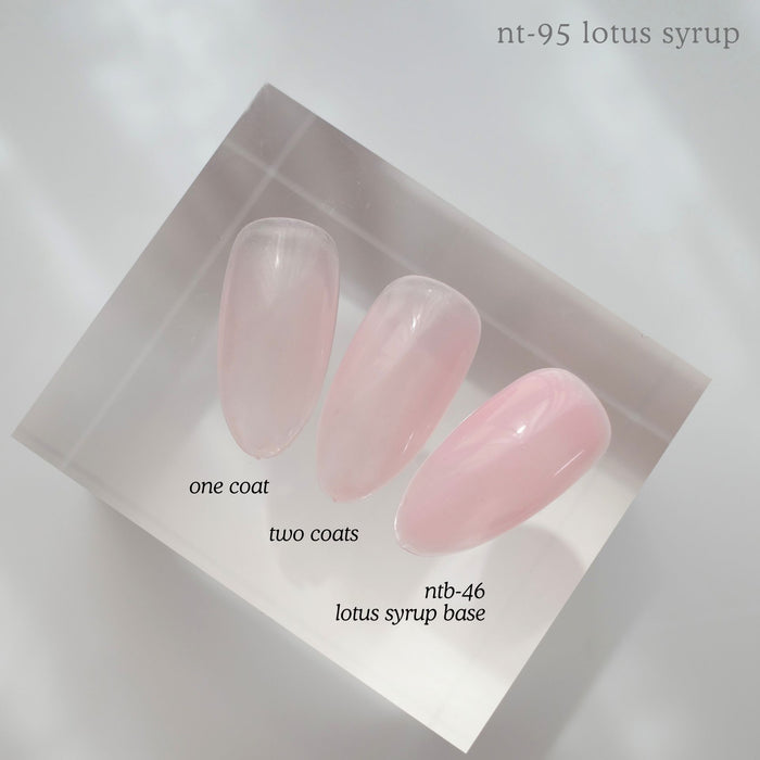 Nail thoughts NTB-46 Lotus Syrup Base NTB Base Nail Thoughts