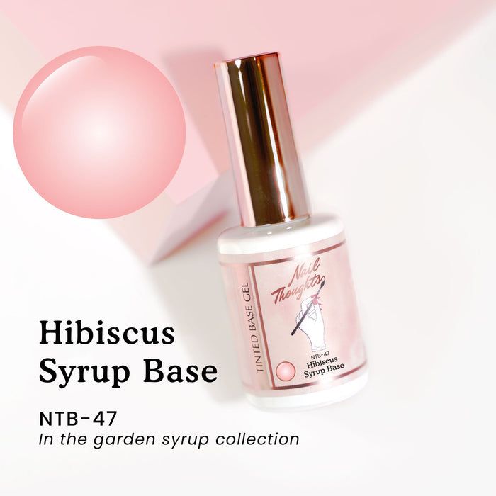 Nail thoughts NTB-47 Hibiscus Syrup Base NTB Base Nail Thoughts
