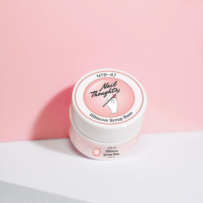 Nail thoughts POT NTB-47 Hibiscus Syrup Base 8g NTB Base Nail Thoughts