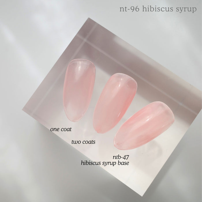 Nail thoughts POT NTB-47 Hibiscus Syrup Base 8g NTB Base Nail Thoughts