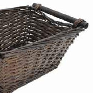 Packaging - Willow Rect Basket With Handle (17x12x8)