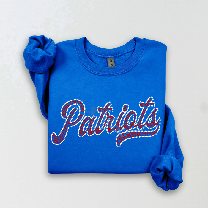 Patriots Script SPANGLE TRANSFER
