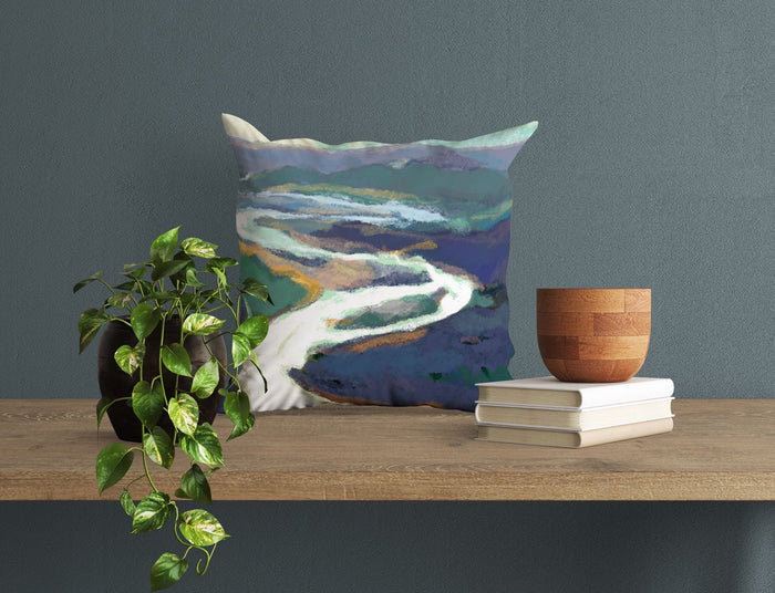 Pillow Case, Abstract Art Pillow, Art Pillow, Colorful Pillow Case, Beautiful Pillow, 24X24 Pillow Case, Home Decor Pillow, Sofa Pillows