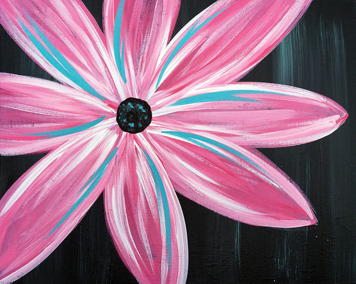 Pink on Black