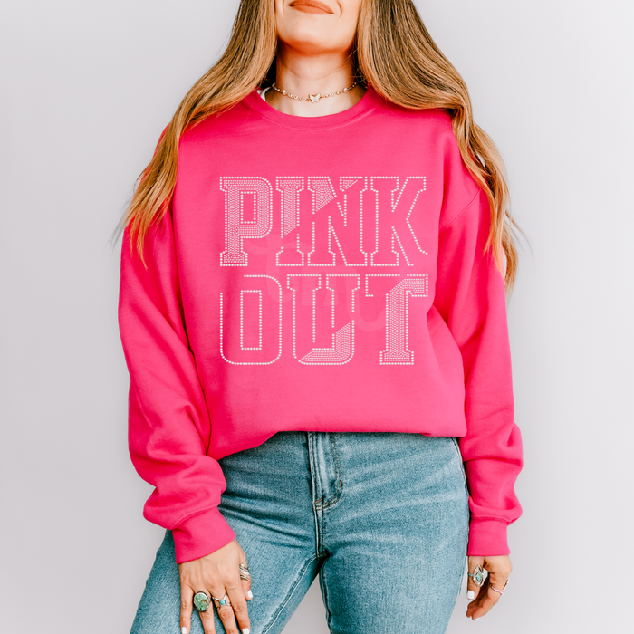Pink Out SPANGLE TRANSFER
