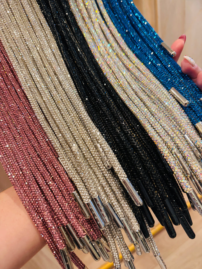Rhinestone Hoodie String