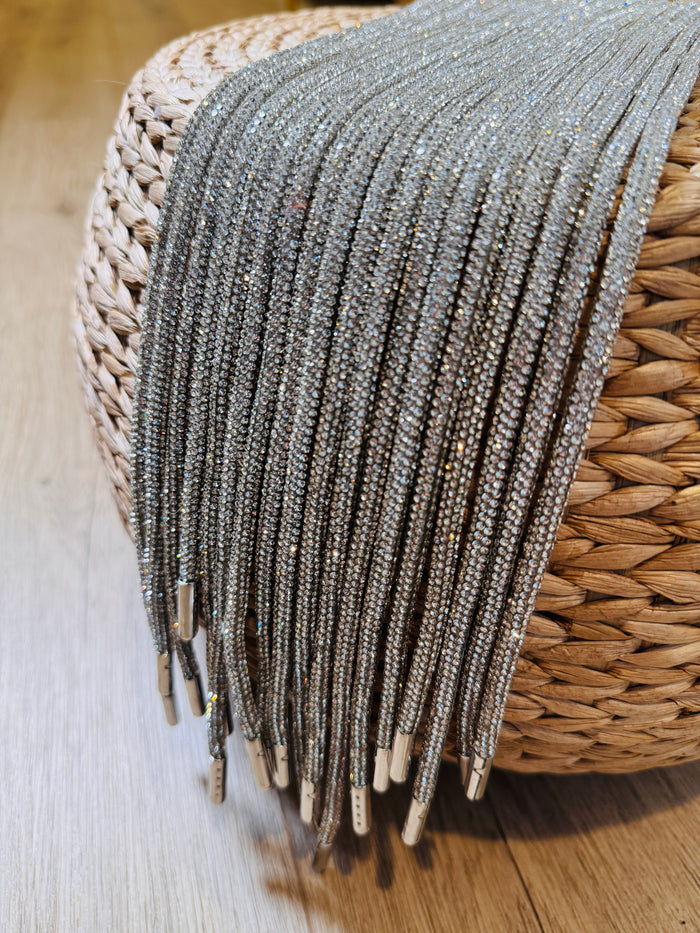 Rhinestone Hoodie String