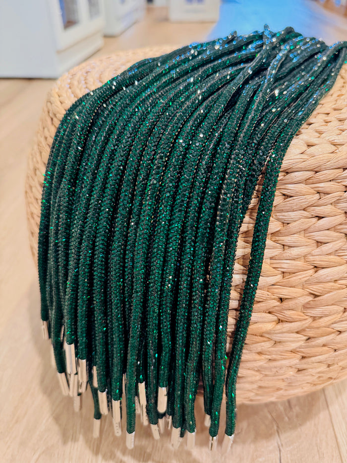 Rhinestone Hoodie String