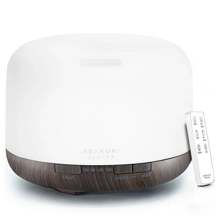 Rock Light Wood Essential Oil Diffuser