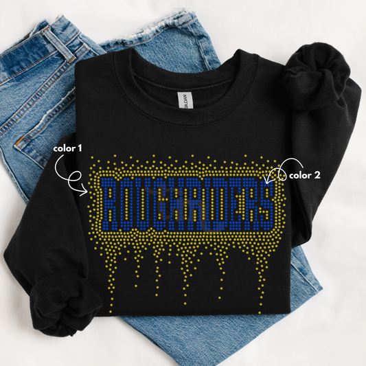 Roughriders Athletic Drip SPANGLE TRANSFER