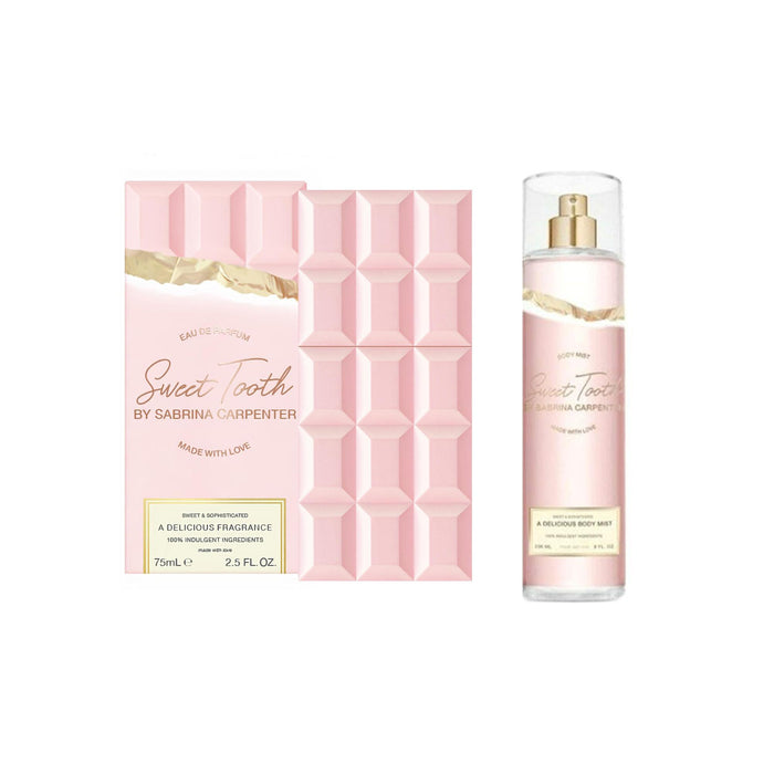 Sabrina Carpenter Sweet Tooth Eau De Parfum 75ml & Sweet Tooth Body Mist 236ml Bundle