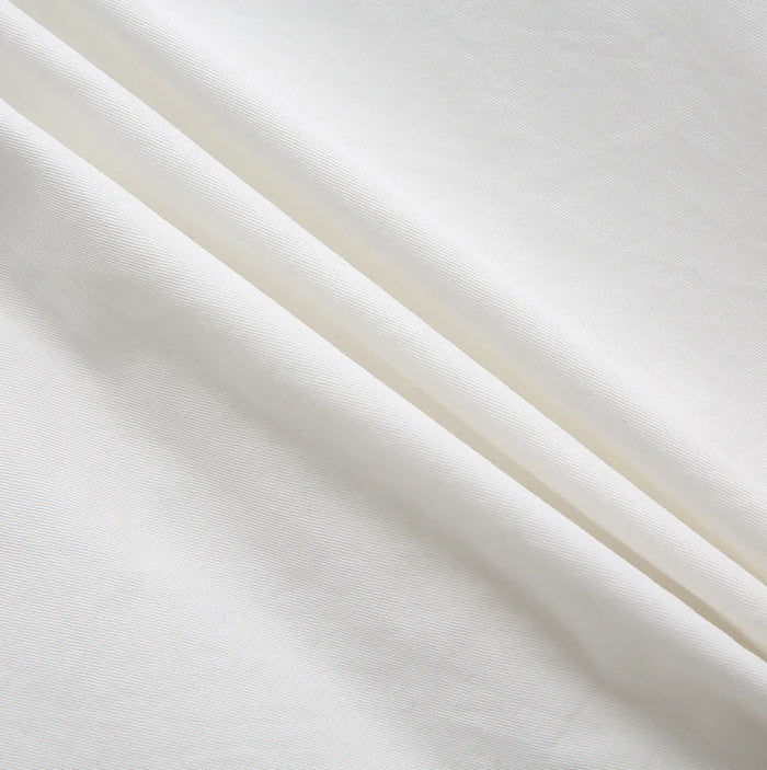 shirt l/s crystal collar - white