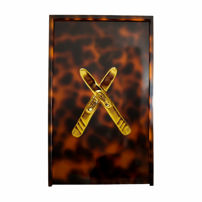 Ski Acrylic Box - Tortoise