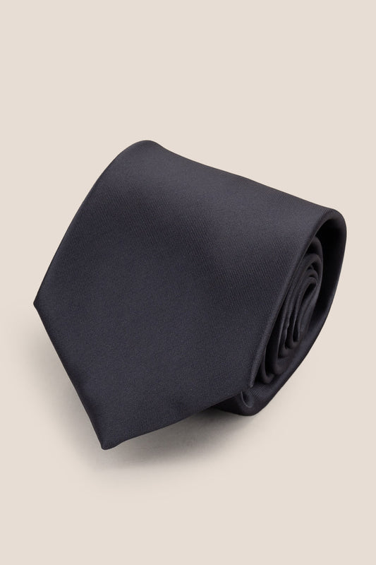 Sleek Indigo tie with sophisticated design, perfect for weddings, office wear, and formal occasions.