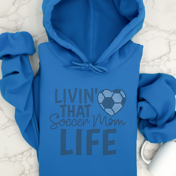 Soccer Mom Life RHINESTONE TRANSFER