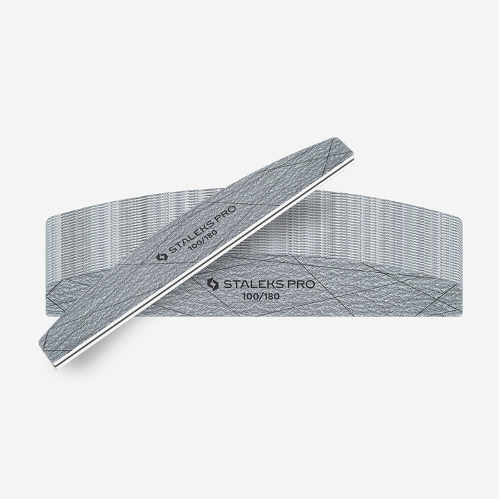 Staleks Crescent mineral nail file SMART 40 100/180 grit (25 pcs) Nail file Staleks