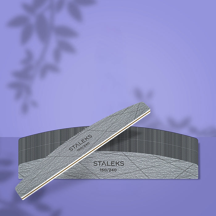 Staleks Crescent mineral nail file SMART 40 150/240 grit (25 pcs) Nail file Staleks