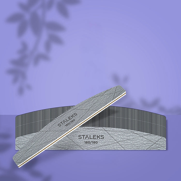 Staleks Crescent mineral nail file SMART 40 180/180 grit (25 pcs) Nail file Staleks