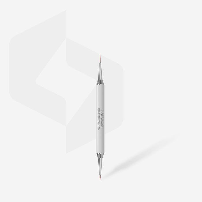 Staleks Double-ended brush EXCLUSIVE 01/11 liner 7 mm / liner 12 mm Brushes Staleks