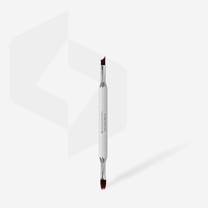 Staleks Double-ended brush EXCLUSIVE 07/12 for gradient 11 mm / for design 10 mm Brushes Staleks