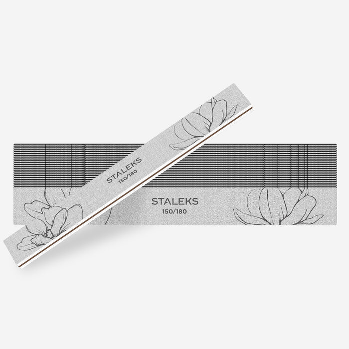 Staleks Straight mineral nail file EXPERT 20 150/180 grit (25 pcs) Nail file Staleks