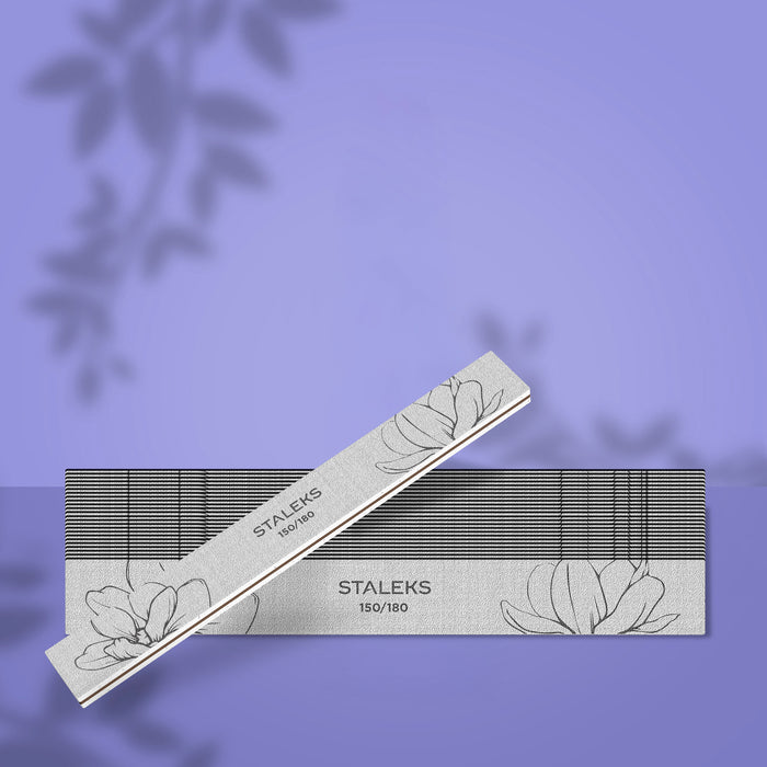Staleks Straight mineral nail file EXPERT 20 150/180 grit (25 pcs) Nail file Staleks