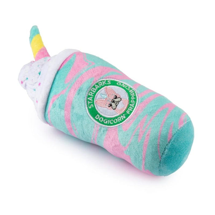 Haute Diggity Dog dog toys Starbarks Dogicorn Frapawccino Plush Squeak Dog Toy
