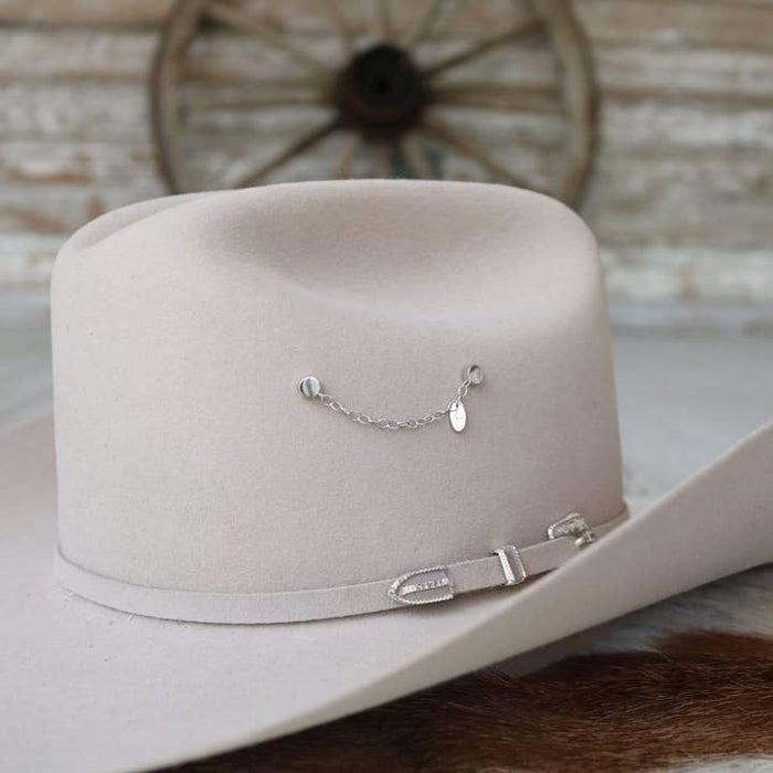Sterling Silver Hat Charm Chain