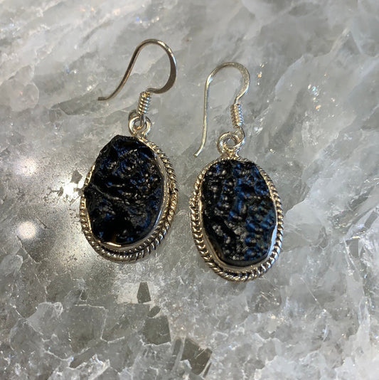 Tektite Earrings