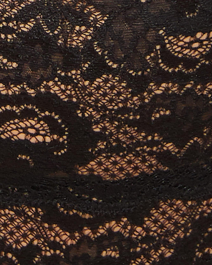 Black Teddy - Never Say Never Thong Bodysuit