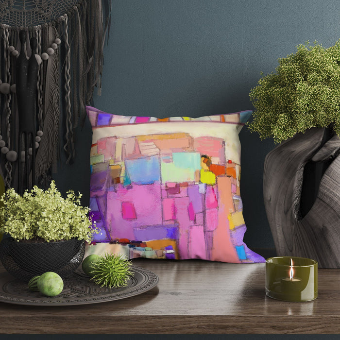 Throw Pillow, Abstract Pillow, Art Pillow, Colorful Pillow Case, Modern Pillow, Large Pillow Cases, Nursery Pillows, Girl Pillow