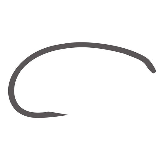 Tiemco 2487BL Nymph Fly Hooks - Size 22