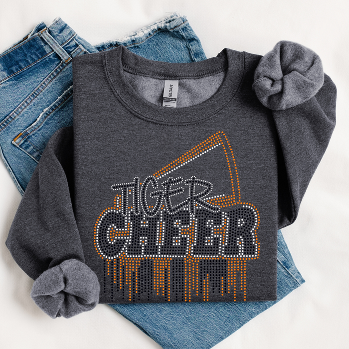 Tiger Cheer SPANGLES TRANSFER
