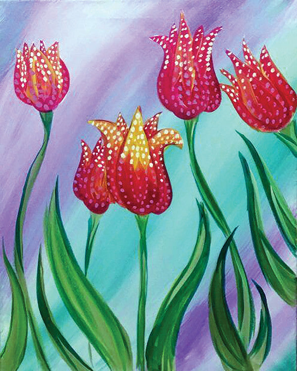 Tipsy Tulips