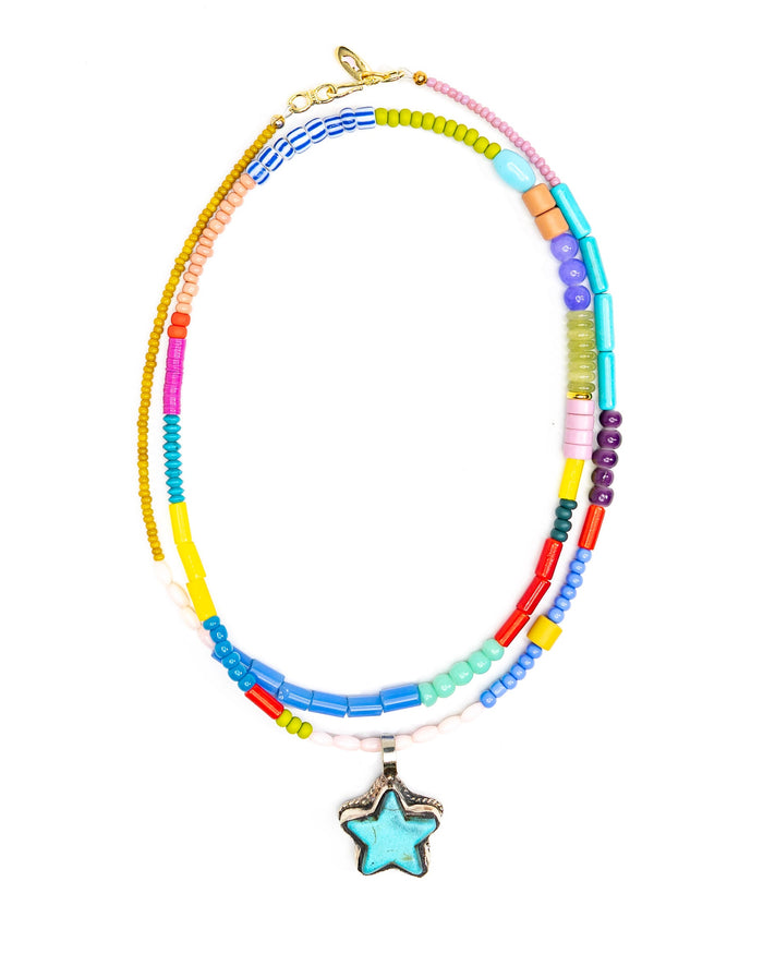 Turquoise Star Necklace